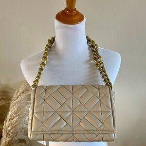 Zara Cream Shoulder Bag - New with Tags